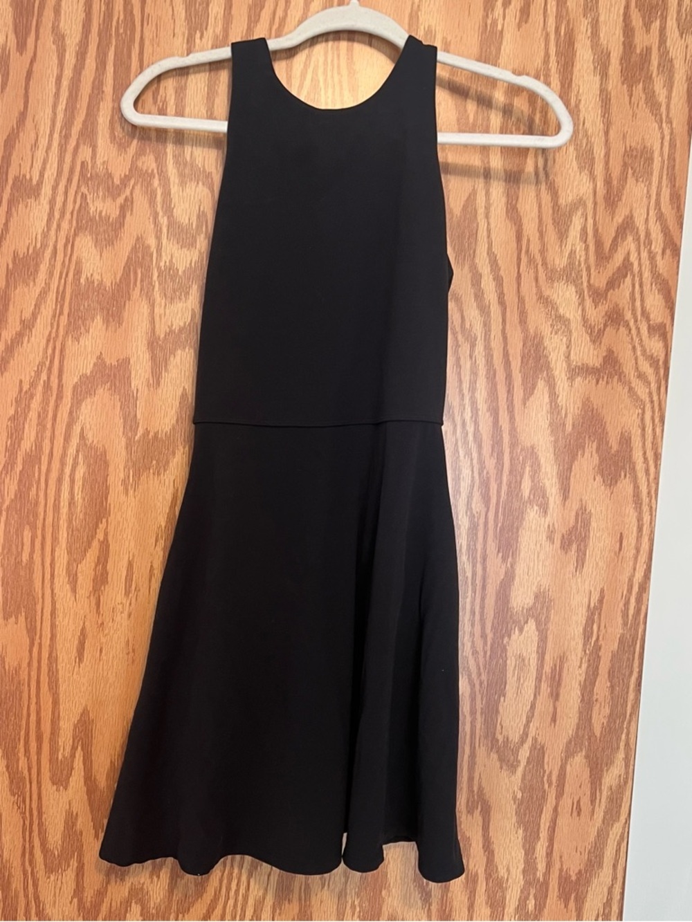 Athleta Black Sleeveless Mini Dress with Pockets